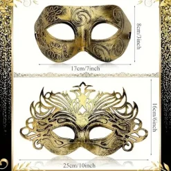 30 stk. Maskerade Masker til Valentinsdag - Perfekt til Kostumefester & Håndværk, Perfekt til Værelsesindretning