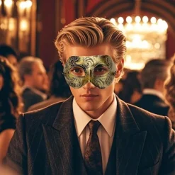 30 stk. maskerademasker, velegnet til Valentinsdag-kostumefester 30pcs