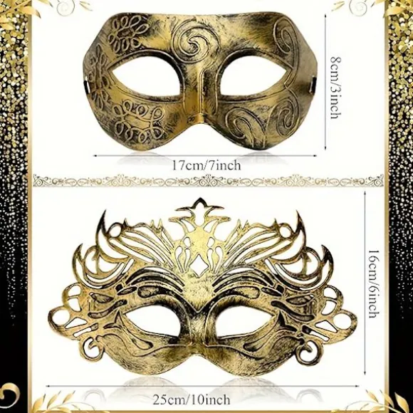 30 stk. maskerademasker, velegnet til Valentinsdag-kostumefester 30pcs