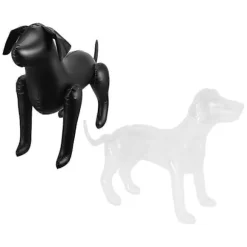 2 stk. Oppustelig Hund Mannequin Hundetøj Display Mannequin PVC Hund Tøj Mannequin