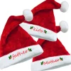 3 stk. Plys Julehue Familie Kort Plys Julehue Julepynt
