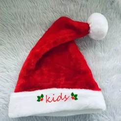 3 stk. Plys Julehue Familie Kort Plys Julehue Julepynt