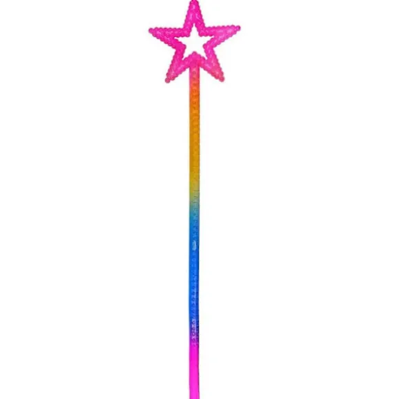 2 stk. prinsesse-fe-tryllestave, glitrende engle-tryllestave til piger og voksne, cosplay-tøjtilbehør til pigekostume, fødselsdagsfest, bryllup, halloween color | Fyndiq