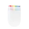 1 stk. regnbue ansigts- og kropsmaling Pride Flag farve ansigtsmaling stick farverig stribe fan stick kropsmarkører til marcher, begivenheder, festivaler, cosplay | Fyndiq