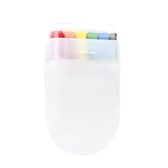 1 stk. regnbue ansigts- og kropsmaling Pride Flag farve ansigtsmaling stick farverig stribe fan stick kropsmarkører til marcher, begivenheder, festivaler, cosplay | Fyndiq