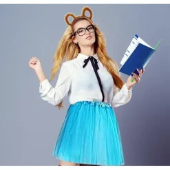 3 stk. Søde Egernører Hårbøjle Tilbehør Sæt til Cosplay Halloween Dyrekostume Fest
