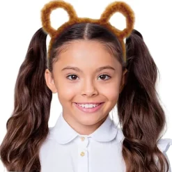 3 stk. Sødt Chipmunk-Ører Hårbånd Tilbehør Sæt til Cosplay Halloween Dyrekostume Fest