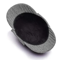 1 stk. Sherlock Holmes Detektiv Beret Unisex Cosplay Tilbehør (d-583-a)-r (FMY) grey