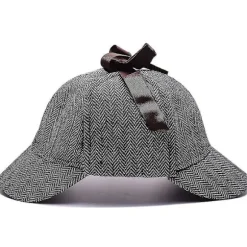 1 stk. Sherlock Holmes Detektiv Beret Unisex Cosplay Tilbehør (d-583-a)-r (FMY) grey