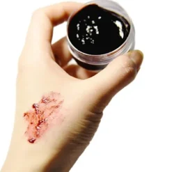3 stk. Simuleret Blod Plasma Pasta Halloween Makeup White