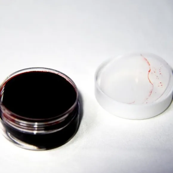 3 stk. Simuleret Blod Plasma Pasta Halloween Makeup White
