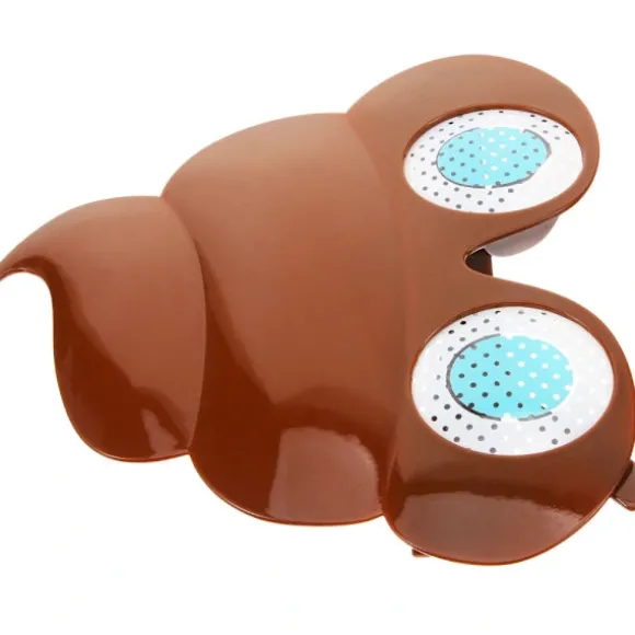 5 stk. sjove briller Nyhed Briller Poop Form Sjove Briller Strandfest Briller Nye