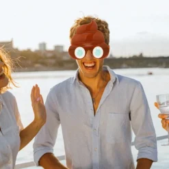 5 stk. sjove briller Nyhed Briller Poop Form Sjove Briller Strandfest Briller Nye