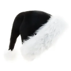 2 stk Sorte Julemandshuer - Deluxe Sort og Hvid Julehatpakke til Voksne -xx