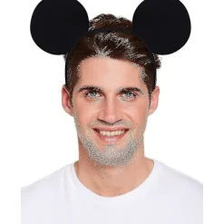 10 stk. sorte Mickey Mouse-ører til voksne/børns udklædningskostume, pandebånd tilbehør