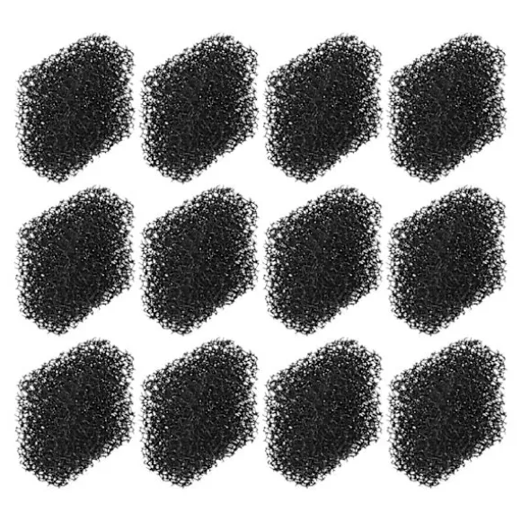 12 stk. Stipple Svampeblok Halloween Makeup Blodsvamp Specialeffekter Blå Mærker Blødende Stubbeeffekt Store Huller