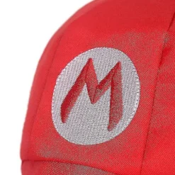 2 stk. Super Mario Luigi Hat-børnetøj - velegnet til karneval og cosplay 52-54 cm G (FMY)