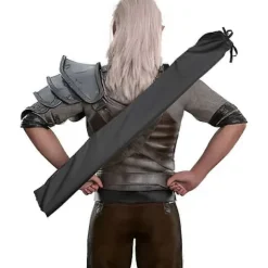 2 stk. sværdtasker 46,5x5,4 tommer PU-læder sværdtaske sværd bærepose med rem sværd opbevaringstaske sværd bærehylster til samurai cosplay kostume Ha | Fyndiq