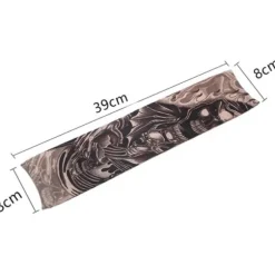 6 stk. tatovering ærmer lange ærmer tatovering solbeskyttelse