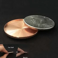1 stk. Udvidet Skal (Hoved, Half Dollar) Magiske Tricks Mønt Fremkomst/Forsvinding Magi Tryllekunstner Tilbehør Close Up Illusioner Rekvisitter Gimmick | Fyndiq