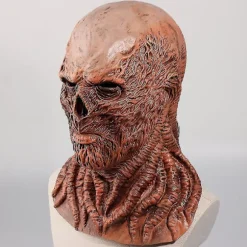 1 stk Vecna Maske Gyser Djævel Fuld Ansigt Hjelm Latexmasker
