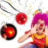 3 stk. Voksen Børn Lysende Rød Næse Led Klovnenæse Udklædningsrekvisitter Scene Rekvisit, 100% Helt Ny