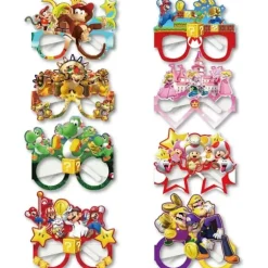 6~8 stk./sæt Disney Lilo & Stitch Fest Dekoration Papir Briller Masker Foto Cosplay Rekvisitter Børns Glædelig Fødselsdagsfest Forsyning 8PCS Spiderman Set | Fyndiq