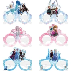 6~8 stk./sæt Disney Lilo & Stitch Fest Dekoration Papir Briller Masker Foto Cosplay Rekvisitter Børns Glædelig Fødselsdagsfest Forsyning 8PCS Spiderman Set | Fyndiq