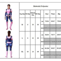 Academia Uraraka Ochako Bodysuit Kvinder Anime Roleplay Dragt Fancy Up Jumpsuit Kostume L
