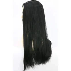 Adams Mamma Cosplay Paryk Dame Lang Sort Lige Paryk Halloween