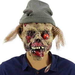 Adutls Creepy Maske Halloween Terror Ghost Devil Maske Full Head Maske Prank Props Party Dekoration
