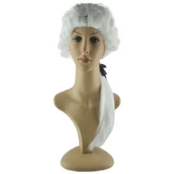 Advokatparyk Professionel Komfortabel dommer Skuespillerparyk til balfest Cosplay