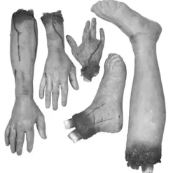 Afskårne hænder Halloween Zombie Hånd Afskåret Arm Rekvisitter Brudt B A3