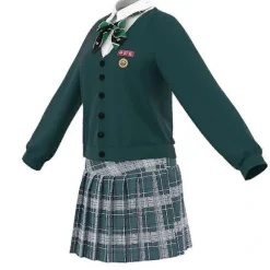 All Of Us Are Dead Zombie Skoleuniform Kostume til Cosplay & Halloween S