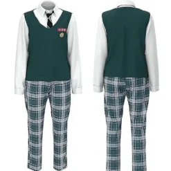 All Of Us Are Dead Zombie Skoleuniform Kostume til Cosplay & Halloween S