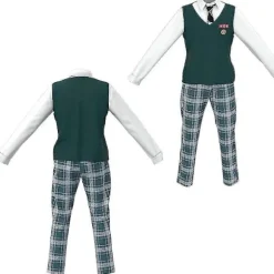 All Of Us Are Dead Zombie Skoleuniform Kostume til Cosplay & Halloween S