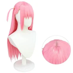 Anime Bocchi The Rock Cosplay Gotou Hitori Cosplay Paryk 70cm Lange Cosplay Parykker (FMY) Pink