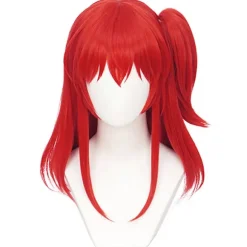 Anime Bocchi The Rock Cosplay Gotou Hitori Cosplay Rød Hår Paryk - Perfekt