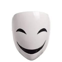Anime Bullet Kagetane Hiruko Maske Cosplay Kostume Rekvisit Halloween Maske Hvid