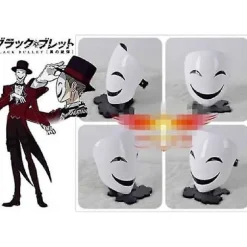Anime Bullet Mask Cosplay Kostume Rekvisit Halloween Maske