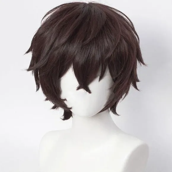 Anime Bungo Stray Dogs Dazai Osamu Cosplay Paryk - Perfekt