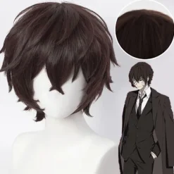 Anime Bungo Stray Dogs Dazai Osamu Cosplay Paryk - Perfekt