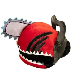 Anime Chainsaw Man Hat Sjov Plys Hovedbeklædning Blød Plys Maske Kostume Halloween Fest Cosplay Rekvisitter Til Voksne fp