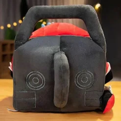 Anime Chainsaw Man Hat Sjov Plys Hovedbeklædning Blød Plys Maske Kostume Halloween Party Cosplay Rekvisitter Til Voksne Fk (FMY)