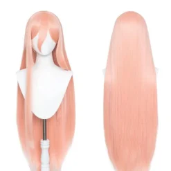 Anime Chainsaw Man Makima Power Cosplay Paryk Lang, CJY Pink