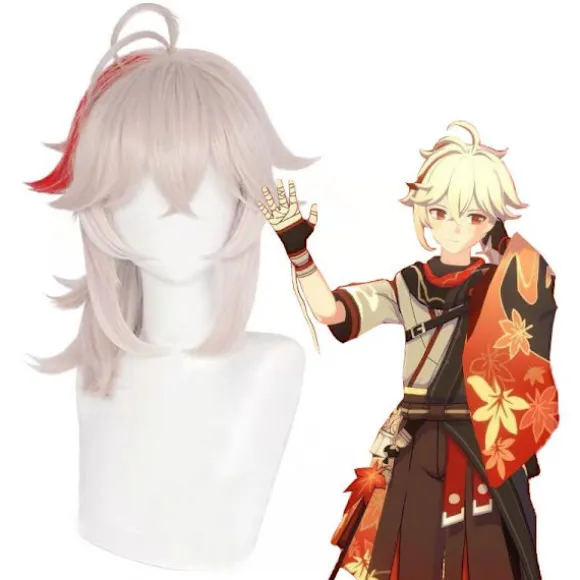 Anime Cosplay Parykker, Genshin Impact Parykker, med Gratis Paryk Hætter, Velegnet til Halloween, Fester, Karneval, Natteliv, Koncerter, Bryllupper