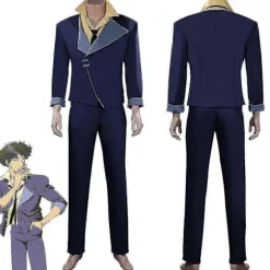 Anime Cowboy Spike Spiegel Cosplay Kostume Sæt Karneval Suit-Perfet M