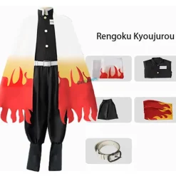 Anime Demon Slayer: Kimetsu No Yaiba Zenitsu Giyu Tanjirou Kamado Nezuko Cosplay Kimono Uniform Cosplay Kostume Kamado Nezuko til Børn og Voksne Kamado Kamado Nezuko Kids 100 | Fyndiq