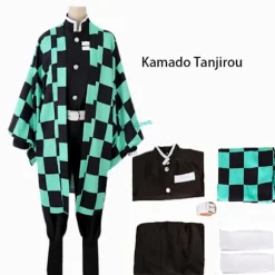 Anime Demon Slayer: Kimetsu No Yaiba Zenitsu Giyu Tanjirou Kamado Nezuko Cosplay Kimono Uniform Cosplay Kostume til Børn og Voksne Kochou Shinob Kochou Shinobu Adult XXL | Fyndiq