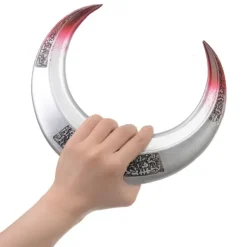 Anime Halvmåne Scimitar Cosplay Prop PU Materiale Børne Fødselsdagsgave til Fans